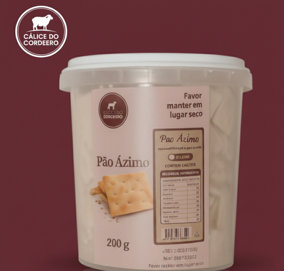 Pão Azimo Individual Matza 200 gramas